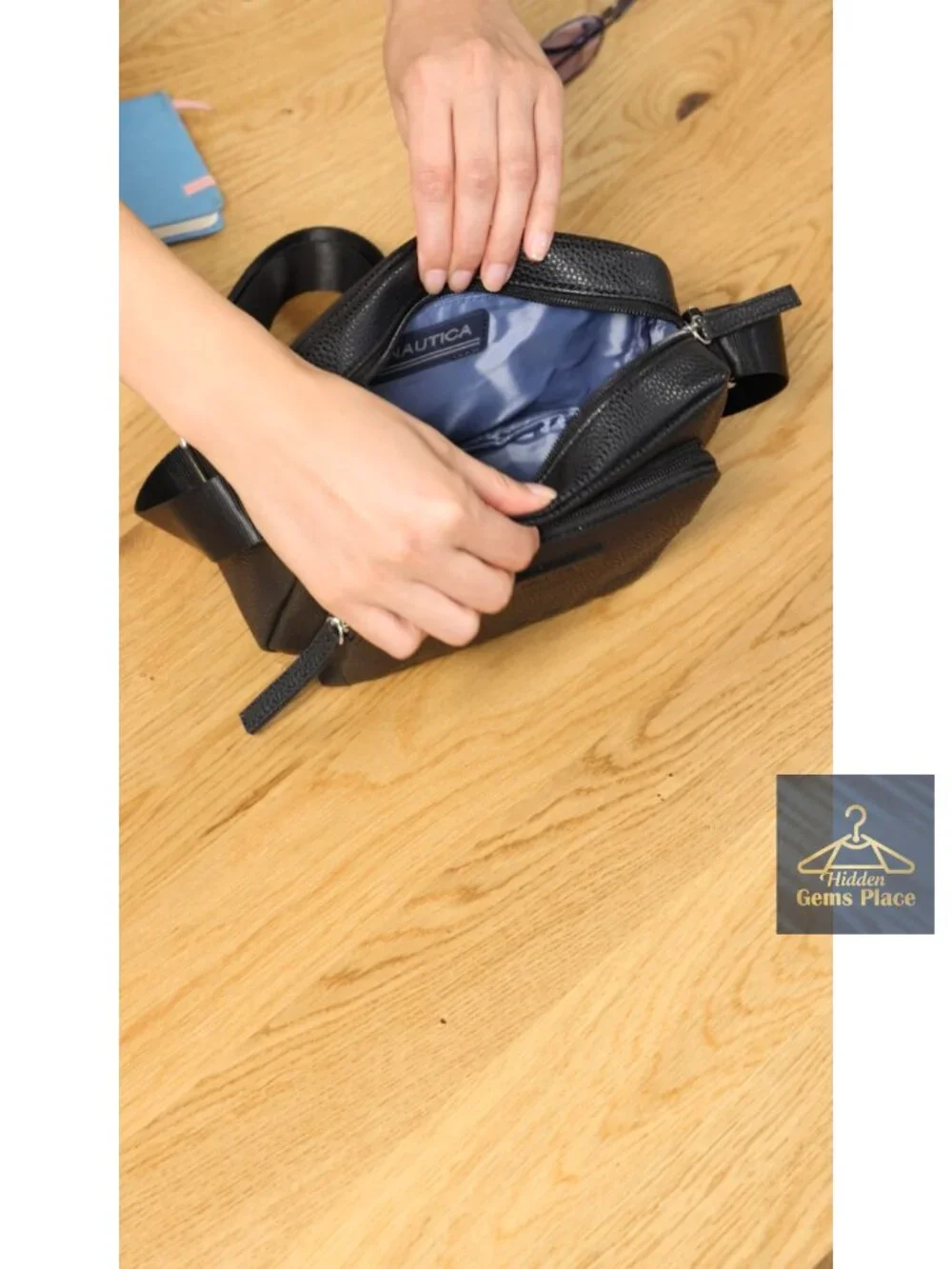 Women's Adjustable Crossbody Bag with Multiple Pockets